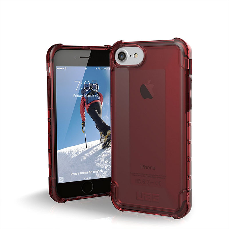 mobiletech-UAG-IPhone-8-IPhone-7-IPhone-6s-4-7-inch-Screen-Plyo-Feather-Light-Rugged-Crimson